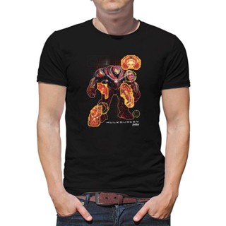 Marvel Comic Superhero Iron Man Hulkbuster Analysis T-Shirt_04