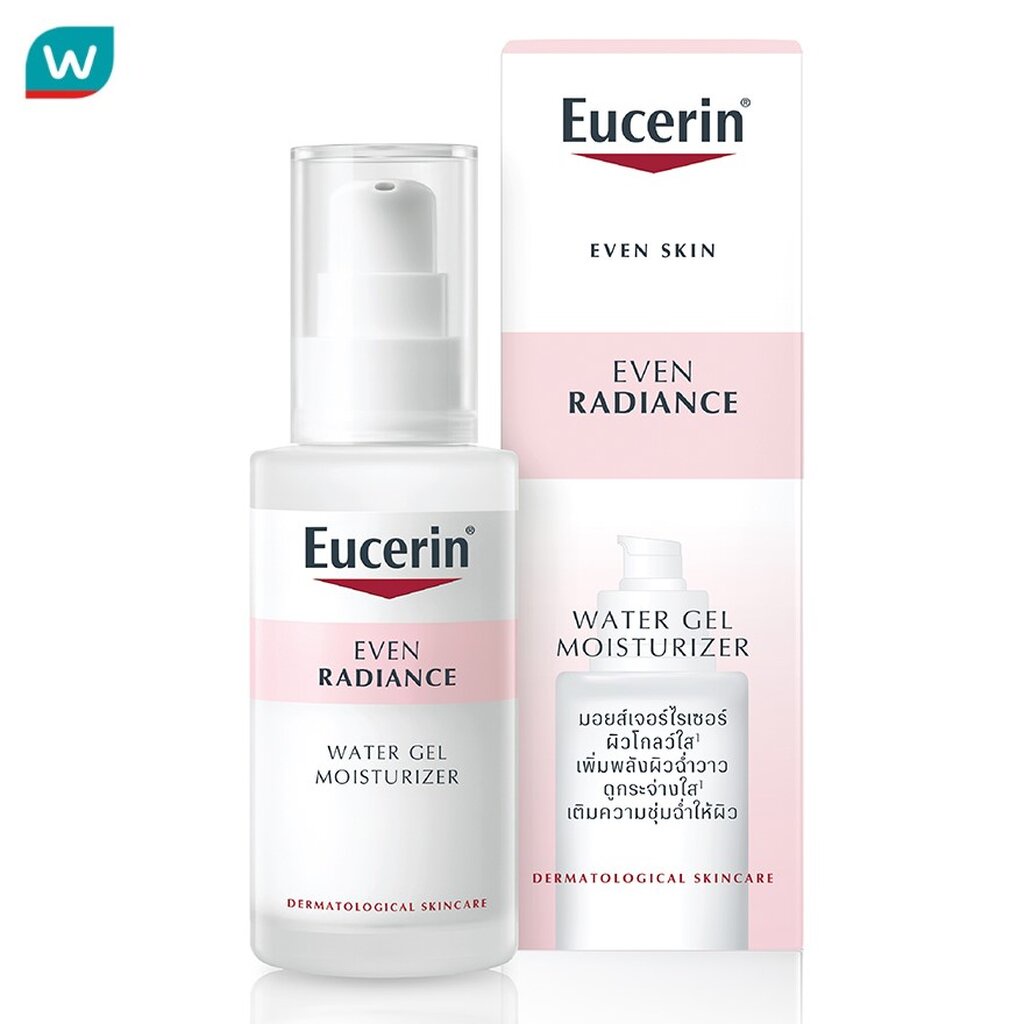 Eucerin ยูเซอริน อีเว่น เรเดียนซ์ วอเตอร์เจล มอยส์เจอร์ไรเซอร์ 50 มล. เพื่อผิวดูโกลว์ใสฉ่ำวาว