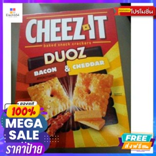 ขนม Cheez-it Duoz Bacon &amp;  Cheddar บิสกิต12oz  Cheez-it Duoz Bacon &amp; Cheddar Biscuits 12oz. Reasonable price.บ