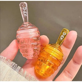 Cappuvini​ Honey Pot Lip Gloss​ ลิปกลอสใส ลิปบาล์ม​ ลิปมัน​เปลี่ยนสี​ ให้ความชุ่มชื้น ลิปมันบำ​รุง​ริมฝีปาก