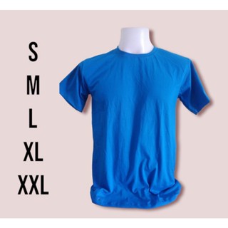 เสื้อยืดสีพื้น คอกลม ผ้าCotton100% Semi C32