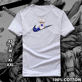 เสื้อยืดNIKE X Hunter X Hunter Killua Anime High Quality Premium Cotton Shirt_02