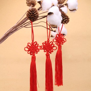 DIY New Years Pendant Gifts / Household Chinese Knot Pendant Decor / Interior Car Tassel Chinese Knots Hanging Accessories