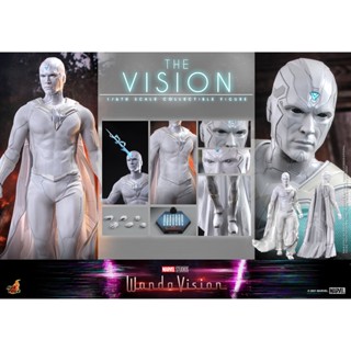 🛒 พร้อมส่ง ฟิกเกอร์ โมเดล ของสะสม Hot Toys TMS054 1/6 WandaVision - The Vision