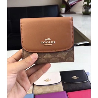 COACH SMALL WALLET IN SIGNATURE CANVAS