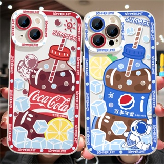 เคสโทรศัพท์ซิลิโคน TPU ใส แบบนิ่ม กันกระแทก สําหรับ iPhone 14 13 12 Pro Max 11 XS XR X 8 7 6S Plus Mini