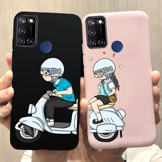 เคสซิลิโคนนิ่ม พิมพ์ลายรถจักรยานยนต์ สีแคนดี้ สําหรับ Realme C15 C17 C20 C11 2021 C25 C25s C21Y C25Y C30 C33 C21 Realme 7i 2023