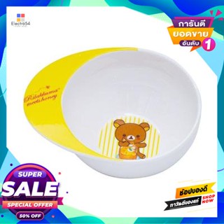Bowl ชามเด็ก Rilakkuma Meets Honey Superware รุ่น B 6044-3.5 ขนาด 3.5 นิ้ว สีเหลืองchildrenS Bowl Rilakkuma Meets Honey