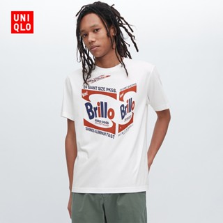 Uniqlo เสื้อยืดแขนสั้น พิมพ์ลาย ARCHIVE สําหรับผู้ชาย และผู้หญิง (UT) 459313 ยูนิโคล่