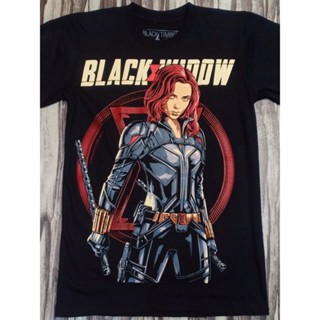 BT161 BLACK WIDOW NATASHA ROMANOFF MARVEL HERO EDITION BLACK TIMBER HIGH QUALITY SILK SCREEN COLLECTABLE COTTON T-S_04