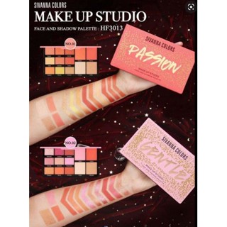 Sivanna HF3013 Colors Passion Make Up Stodio Face And  Shadow Palette ของแท้100%