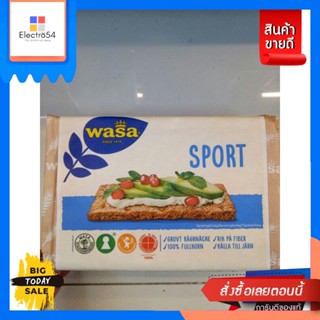 เบเกอรี่ Wasa Crisp Bread Sport ขนมปังกรอบ 275g Wasa Crisp Bread Sport, crispy bread 275g, reasonable priceขนม