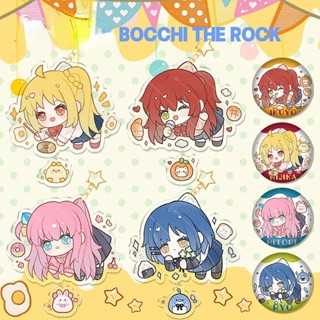 Bocchi THE ROCK พวงกุญแจ ผู้หญิง Hitori Gotoh พวงกุญแจ สําหรับผู้ชาย ดาว หัวเข็มขัด พวงกุญแจอะคริลิค ยะมะดะ รียว จี้ ของขวัญ สาว คลาสสิก ขายดี ของที่ระลึก