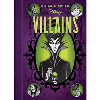 Asia Books หนังสือภาษาอังกฤษ DISNEY: THE MINI ART OF DISNEY VILLAINS