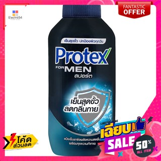 Protex(โพรเทคส์) โพรเทคส์ ฟอร์เมน แป้งเย็น สูตรสปอร์ต 140 ก. Protex For Men Cooling Powder Sport Formula 140 g.แป้งฝุ่นแ