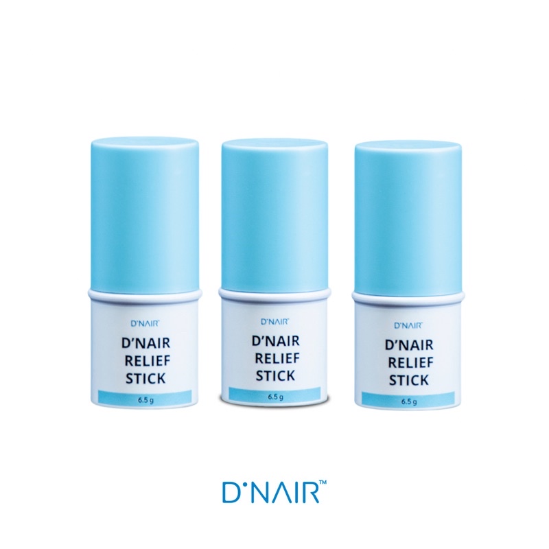 (พิเศษ 3 ชิ้น) ดีแน่ D'Nair บาล์มแท่ง สูตรเย็น บรรเทาปวดเมื่อย คอ บ่า ไหล่ ผ่อนคลายความตึงเครียด ไมเ