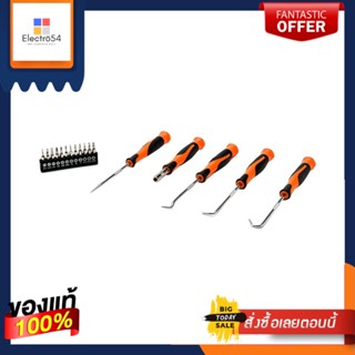 INTERCHANGEABLE ชุดไขควงเปลี่ยนหัว 17 ตัว KENDO 20539INTERCHANGEABLE SCREWDRIVER SET KENDO 20539 17PCS/SET