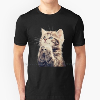 Cotton T-Shirt Cute Cat T Shirt 100% Cats Cute Cat Cat Lover Little Cat Sweet Cat Beti Bz Big Size Tee Gift Fashion_07