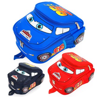 Disney Cars กระเป๋าเป้สะพายหลัง ลายการ์ตูนดิสนีย์น่ารัก สําหรับเด็กอนุบาล ผู้ชาย ผู้หญิง ของขวัญ 2-8 ปี