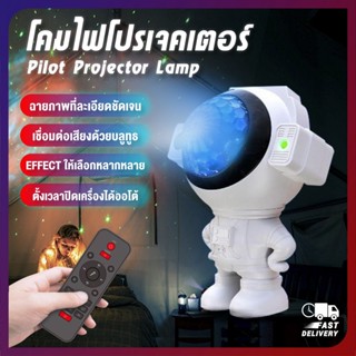 iMI โคมไฟดวงดาว Sky Projector โคมไฟโปรเจคเตอร์ โคมไฟดาว หมุนได้ 360 องศา มีรีโมท เปลี่ยนท้องฟ้าได้ 8 แบบ