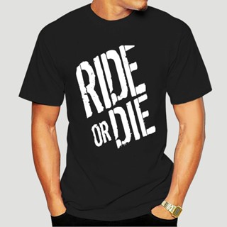 เสื้อยืดแขนสั้น พิมพ์ลายกราฟฟิค Fast And Furious Ride Or Die แฟชั่นฤดูร้อน สําหรับผู้ชาย -1100A_07