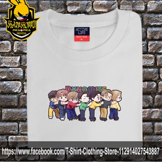 🌟​พร้อมส่ง​🌟 TRENDING BTS DYNAMITE CHIBI HIGH QUALITY UNISEX T SHIRT