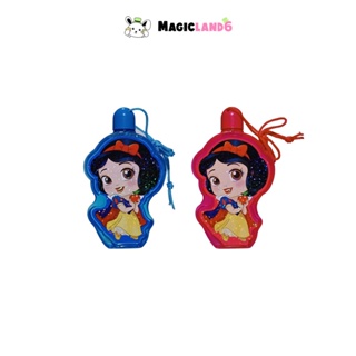 Bubbles Mini Snow White PR-2882 Disney Princess Toy ที่เป่าฟองเจ้าหญิง เป่าฟองใส เป่าฟองลายการ์ตูนพร้อมสายคล้องคอ ของ...