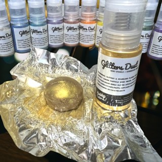 Edible Glitter Spray สเปรย์ผง กลิตเตอร์ ฟู๊ดเกรด สำหรับตกแต่งเค้ก เบเกอรี่ อาหาร