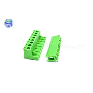 Terminal Block PCB connector 8P / 2EDGK 5.08mm plug-in ( 1 ชุด ผู้+เมีย )