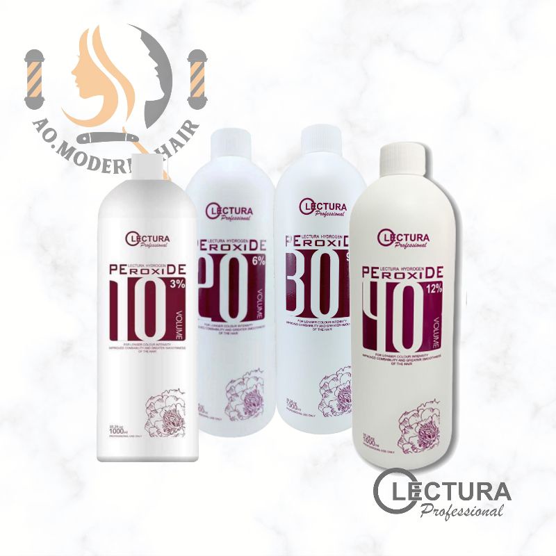 ไฮโดเย่น 3%6%9%12% วอลลุ่ม LECTURA PEROXIDE (เลททูร่า)