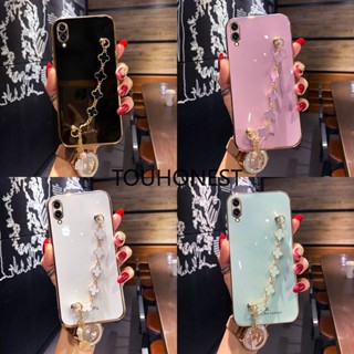 เคส Vivo Y91C เคส Vivo Y91D เคส Vivo Y50 Y30 เคส Vivo Y30i เคส Vivo Y76 Case Vivo Y33S Case Vivo Y75 Case Vivo Y52S Case Vivo Y70S Y70T Case Vivo Y1S Case Vivo Y31S Y93S Soft Cute Clover Grass Pendant Phone Case โทรศัพท์มือถือนิ่ม ลายใบหญ้าสี่แฉกน่ารัก