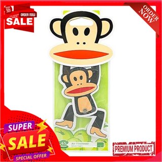 FRANK แผ่นน้ำหอมปรับอากาศ PAUL FRANK กลิ่นกรีนแอปเปิลPAUL FRANK Air Freshener Sheet, Green Apple Scent