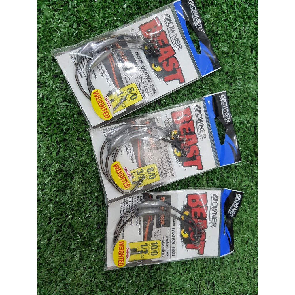 OWNER BEAST SOFT LURE HOOK 5130W