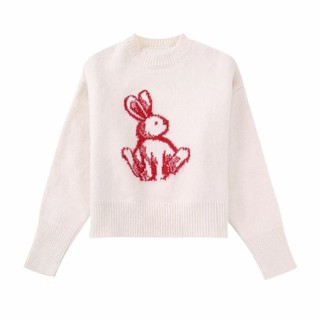 [𝗣𝗥𝗘-𝗢𝗥𝗗𝗘𝗥]🐰Rabbit sweater เสื้อสเวตเตอร์ไหมพรมกระต่าย