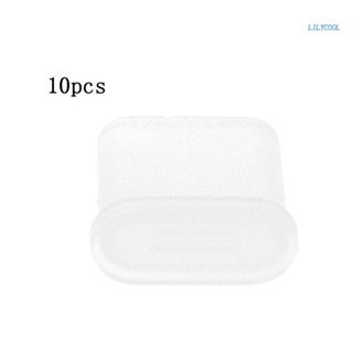 【CH*】ตัวป้องกันปลั๊กเสียบสายชาร์จ กันฝุ่น สําหรับพอร์ต USB Type-C ตัวผู้ 10 ชิ้น