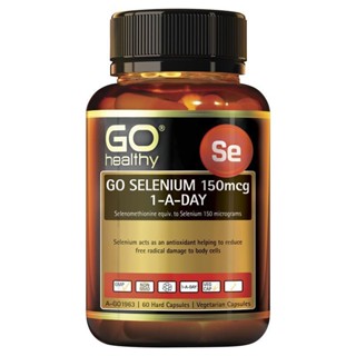 Go Healthy Selenium 150mcg 1-A-Day 60 Vege Capsules Exclusive