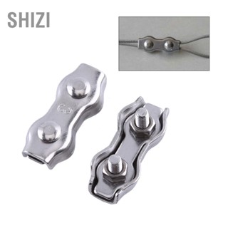 ShiZi 10 ชิ้น M3 Duplex Clips สแตนเลส ลวด สายสลิงจับยึด Caliper