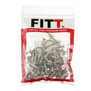 SELF-TAPPING สกรูเกลียวปล่อย TF FITT 8X1 นิ้ว 100 ตัวSELF-TAPPING SCREW TF FITT 8X1IN 100EA