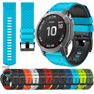 สายนาฬิกาข้อมือซิลิโคน กันน้ํา 22 มม. 26 มม. แบบเปลี่ยน สําหรับ Garmin Enduro 2 Marq Gen2 Quaitx 7 7X 5 3