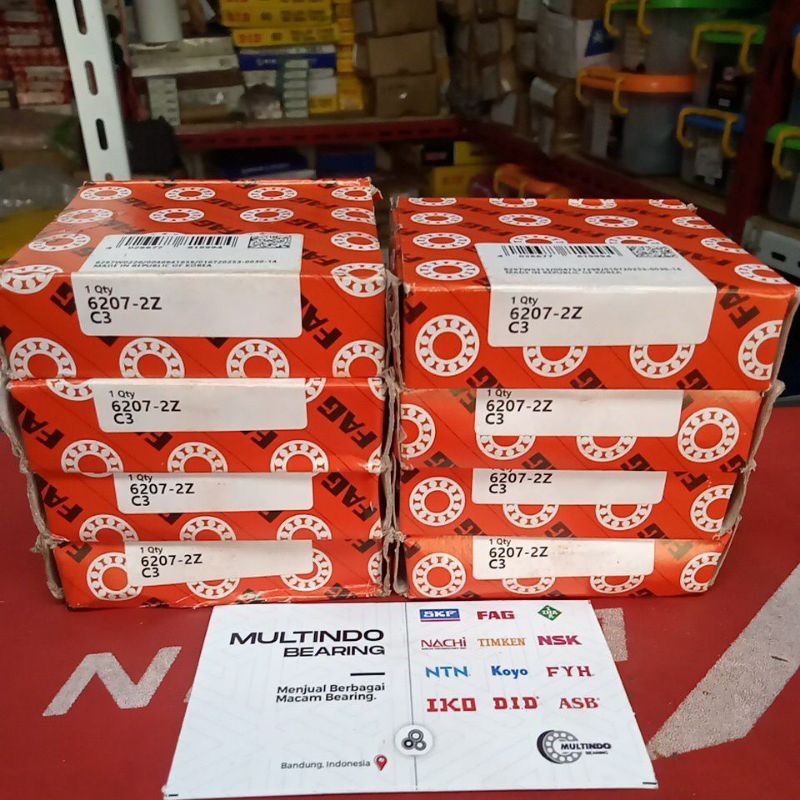 แบริ่ง 6207 ZZ C3 FAG ORIGINAL
