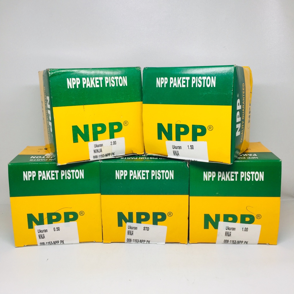 PISTON KIT / SEHER NINJA 2T PEN 15 READY OVERSIZE STD/50/100/150/200 NPP