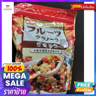 Nissin Fruit Granola กราโนร่า ผลไม้อบแห้ง 500g Nissin Fruit Granola Gran