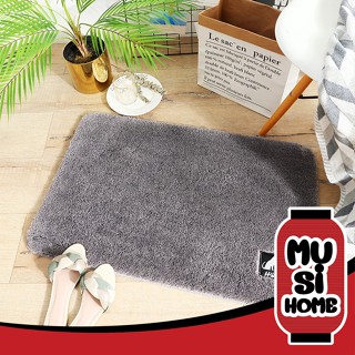 ✨ราคาถูก✨ MUSI.HOME【M8】พรมเช็ดเท้า สีพาสเทล พรมน่ารัก พรมสีพื้น พรมมินิมอล พรมขนนุ่ม พรมตกแต่งบ้าน