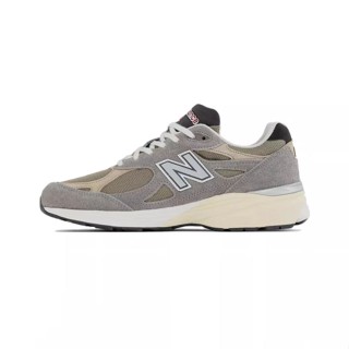 New Balance 990 v3 “Taddy Made” grey rice dumplings sports shoesรองเท้าวิ่งกีฬา