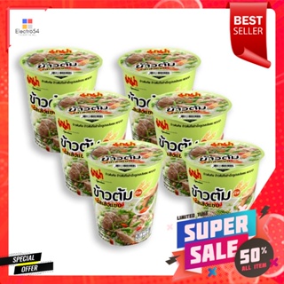 SoupSpicy รสเล้งแซ่บมาม่าคัพข้าวต้ม40 กรัมx6 ถ้วยMamaRice Spicy SoupLeng40g