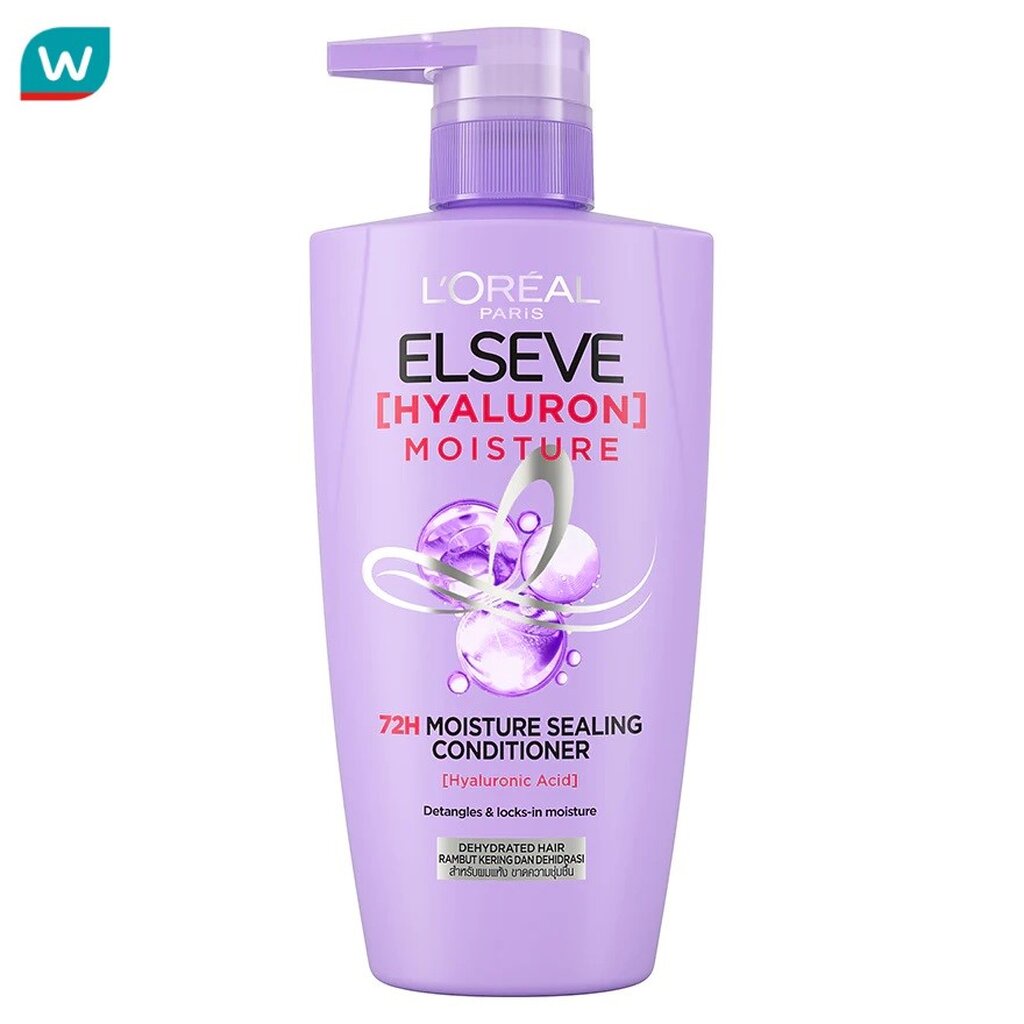 L'Oreal ลอรีอัล ปารีส เอลแซฟ คอนดิชัน ไฮยาลูรอน มอยซ์เจอร์ 72เอช มอยซ์เจอร์ ซีลลิ่ง 410 มล.