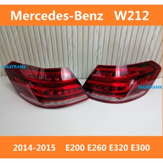 ไฟท้าย สําหรับ Mercedes Benz E W212 E200 E250 E260 E320 E300 2014-2015​ 4 doors ไฟท้ายรถกระบะ​ ไฟท้าย ไฟท้าย  เสื้อ​ไฟท้าย Tail light Tail lamp