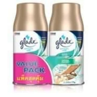 🌺แพคคู่ คุ้มกว่า💚glade เกลด สปรย์ฉีดปรับอากาศชนิดเติม ขนาด252มล.