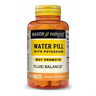 Mason Natural, Water Pill with Potassium, 90 Tablets