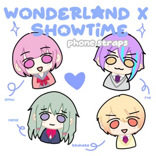 Wonderland x สายนาฬิกาข้อมือ สําหรับโชว์ (rui,nene,emu,tsukasa) | Sekai โครงการ